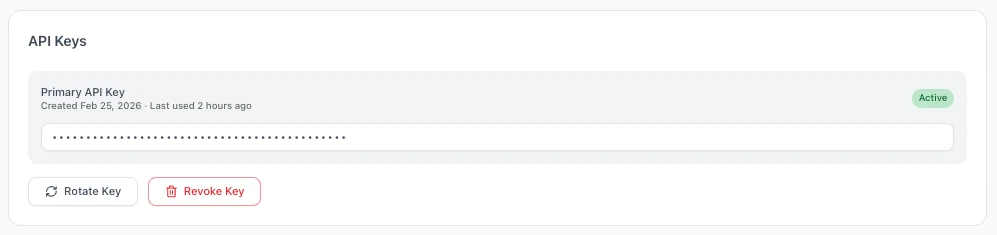 API Access